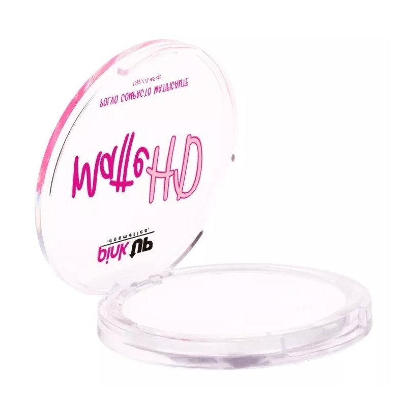 Pink Up, Polvo Compacto Hd, Matificante, Pieles Mixtas