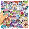 Frog Stickers,50 PCS Frog Vinyl Waterproof Decals for Water Bottles
