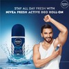 NIVEA FRESH ACTIVE, ROLL-ON – FREE ALCOHOL, ANTIPERSPIRANT DEODORANT, 48