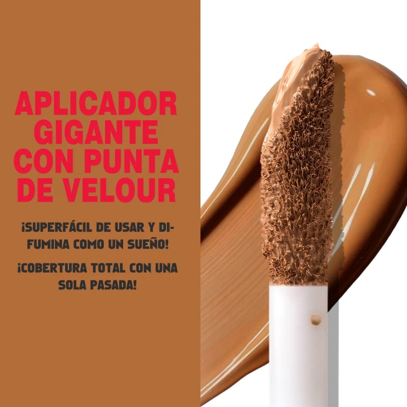 Corrector De Maquillaje Hidratante Ligero Larga Duración 08