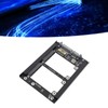 Dual Msata SSD to 2.5inch SATA III Adapter 6Gbps Supports