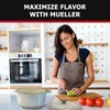 MÜELLERHOME 4.5 QT Enameled Cast Iron Dutch Oven, Heavy-Duty Casserole