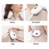 Cordless Neck Shoulder Massager Hot Compress Kneading Portable Electric Shoulder