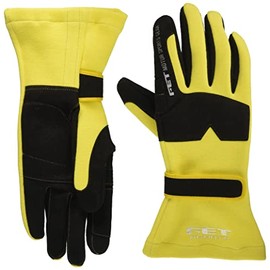 FET FT3DGL8 Sports Racing Glove 3D Gloves Yellow/Black M