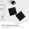 iplusmile Aluminum Plate Sign 5pcs Aluminum Sheet for Diy Craft
