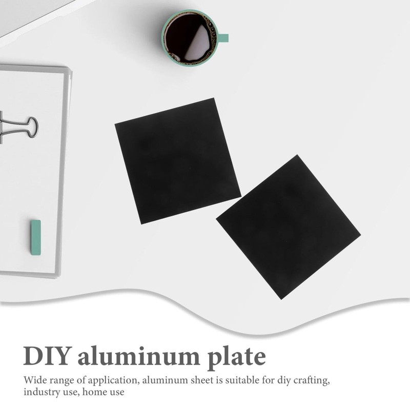 iplusmile Aluminum Plate Sign 5pcs Aluminum Sheet for Diy Craft