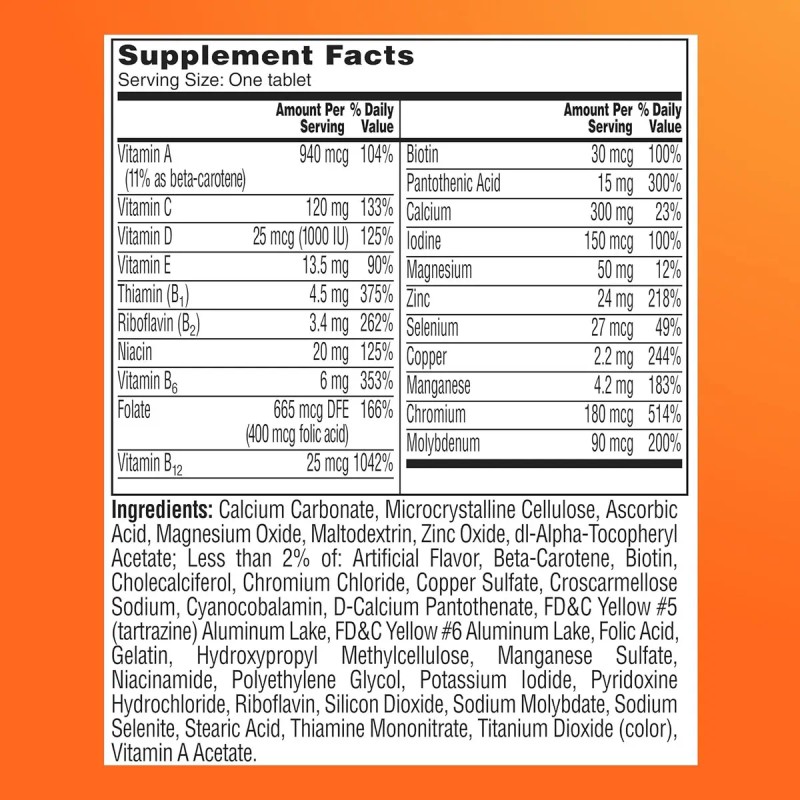 One Day Multivitamínico Mujer 200 Tabletas Sabor Vitaminas
