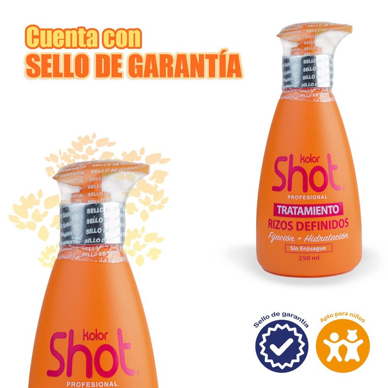 Kolor Shot Tratamiento Profesional Rizos Definidos - Hidratación para el