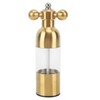 Pepper Mill Professional Refillable Ceramic Rotor Coarseness Adjustable Manual Pepper