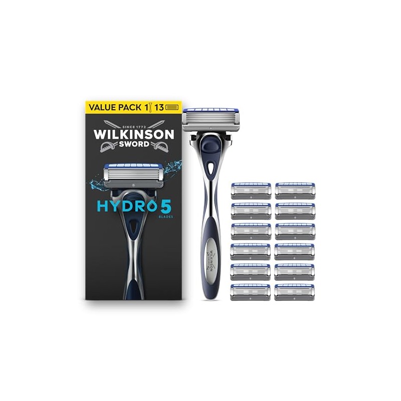 Wilkinson Sword Hydro 5 Men's Razors Value Pack Skin Hydration