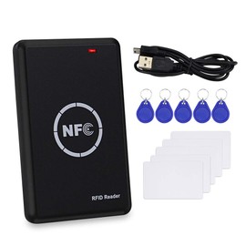 Dongyang NS106 Contactless 125KHz 13.56MHz Smart Card Reader Support Write Full/Semi Encryption USB Programmer Copier/Duplicator with T5577 Tag UID Card