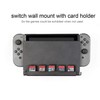 Monzlteck Wall Mount for Switch+Controller Mount,Game Card Holder,Solid Metal