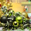 Christmas Concepts® Pack of 5-100mm (4") Large Baubles - Shiny,