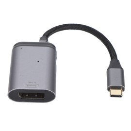 TypeC to DP Adapter TypeC Male to Large DP/PD/USB ShortLine 3 in 1 Cable Adapter Converter