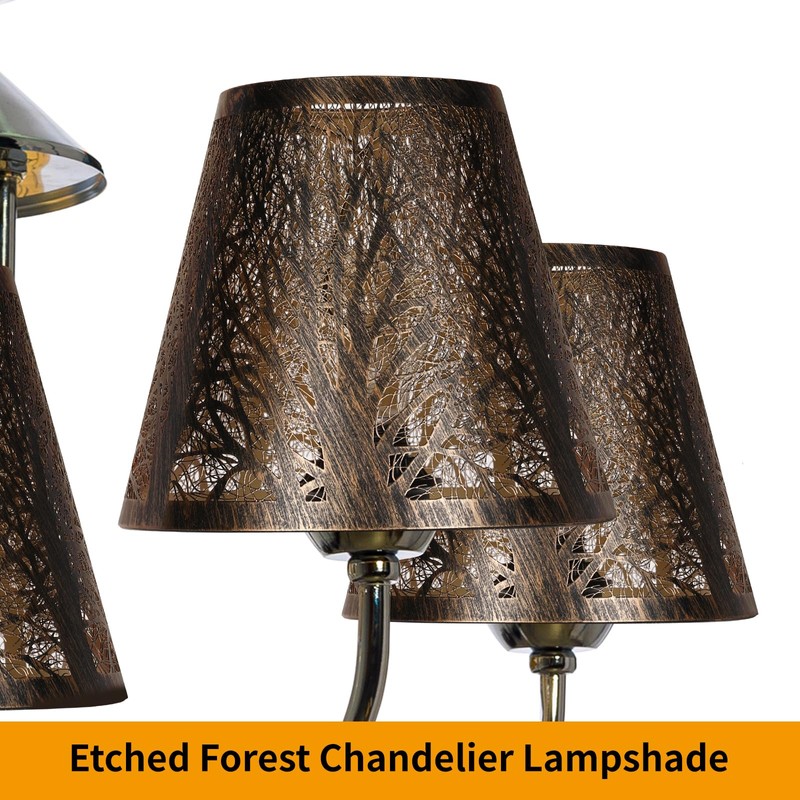 Small Lamp Shades Set of 2 Clip On Bulb, Barrel