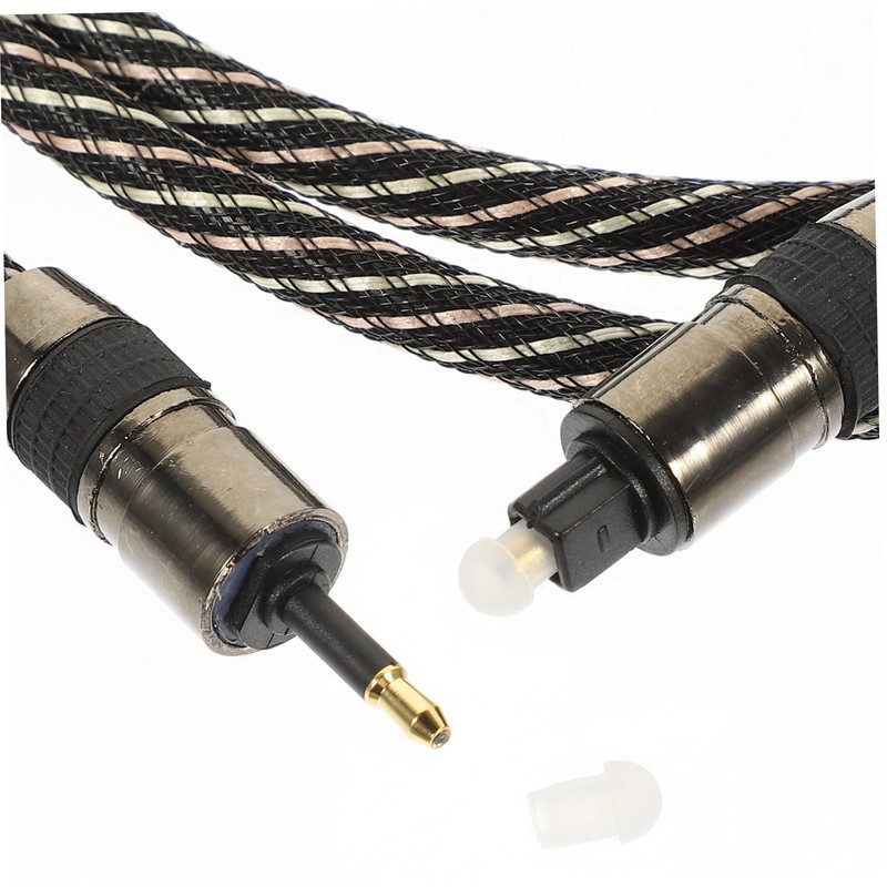KONTONTY 1.5m Optical Audio Cable for Game Console Sound Bar