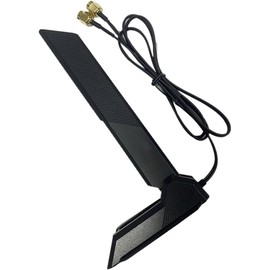 HSSDTECH 2T2R Dual Band WiFi Antenna for ASUS ROG Maximus XI Gene Formula Hero WiFi/TUF Gaming X570 Plus PRO/TUF Gaming B650-PLUS Wireless WiFi Cable Antenna