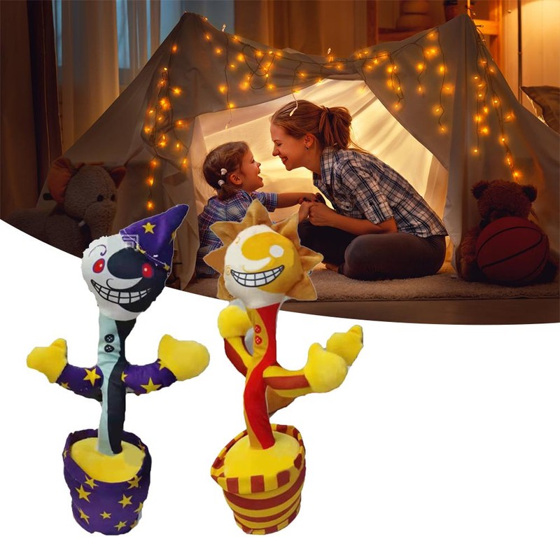 Dancing Talking Anime Game Figure Toys Electronic Plush Toy Singing