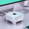 Mac mini M4 Stand, Built-in Cooling, Power Button Access, Aluminum
