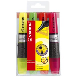 Stabilo Luminator Broad Tip Highlighters (Pack of 4)