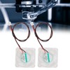 2Pcs 3D Printer Cooling Fan LED Light Hydraulic Bearing Mini