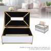 Household Mirror Surface Tissue Box Living Room Makeup Tissue Napkin