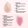 Makeup Brush Set, Makeup Brush Set with Triangle, Rounds and