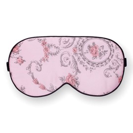 Maxfeel 100% Pure Silk Eye Mask Sleep Eye Mask Eye Cover Eyeshade Sleeping Eye Mask Printed Colors (#1) by Maxfeel