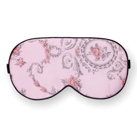 Maxfeel 100% Pure Silk Eye Mask Sleep Eye Mask Eye Cover Eyeshade Sleeping Eye Mask Printed Colors (#1) by Maxfeel