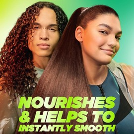 Garnier Fructis Sleek and Shine Anti Frizz Oil Treatment Pack of 2 5.1 Fl Oz