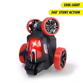 Dickie Toys RC Mini Cyclone 12.5 cm - Small Stunt Car with Remote Control for Flips, Includes 360 Degree Rotation, for Children from 6 Years