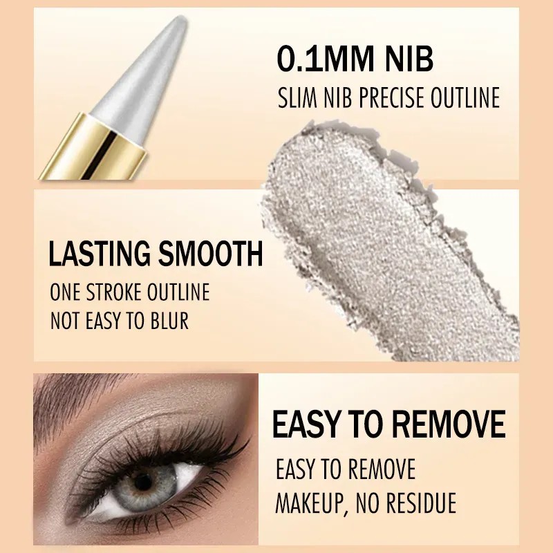 Delineador De Ojos En Gel Suave Ayky