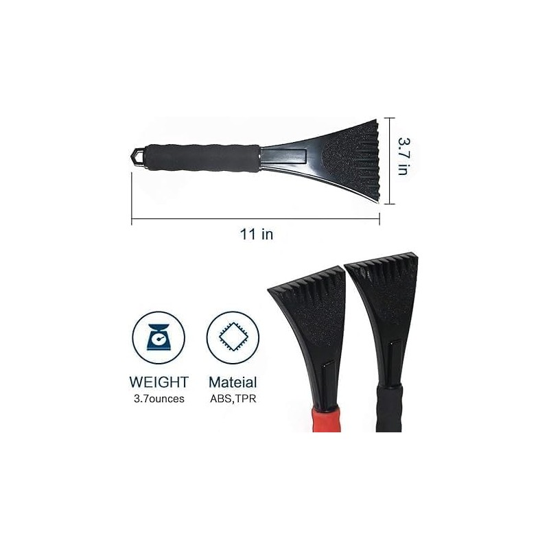 Victoper Ice Scraper for Car Windshield Scraper with Foam Handle