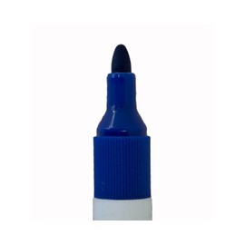 Hainenko WB SL Bullet Tip Dry Wipe Marker - Blue (Pack of 10)