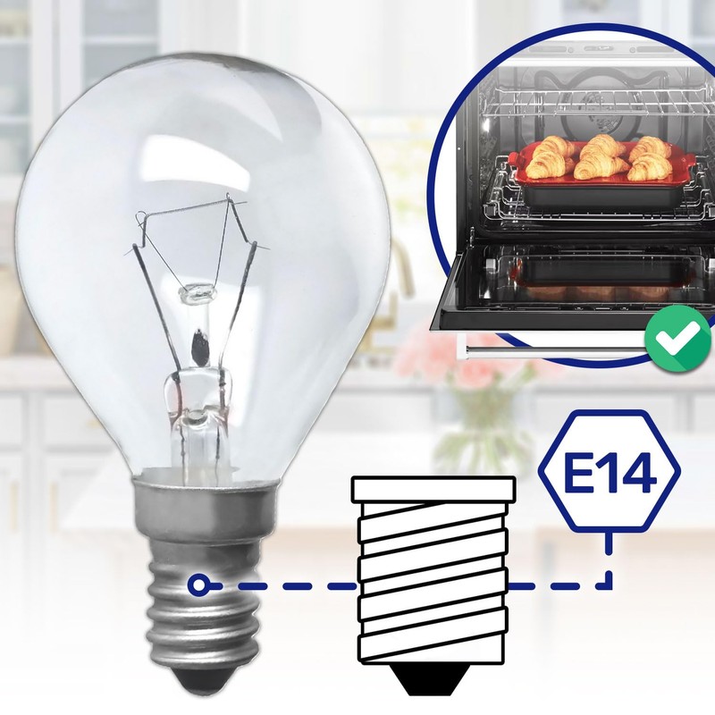 Bulb E14 for Oven 230V 40W 300°C with Original Code