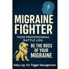 MIGRAINE FIGHTER :YOUR PROFESSIONAL BATTLE LOG: A Complete Migraine Tracker to Log Symptoms, Triggers, Stress, Doctor Visits & Discover Daily Relief ... Simple & Safe, Also Emergency Action Plans.