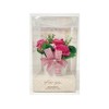 Q-FLA Cupla Bath Soap Flower Assist S Pink Rose Gift Case Included, 1 Piece, 1g / Q-FLA 큐플라 입욕제 비누꽃 어시스트 S 핑크 장미 선물 케이스 포함, 1개, 1g