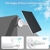 2-Pack Solar Panel Charger for Arlo Camera, 5W Solar Panel
