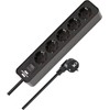 Brennenstuhl Super-Solid Power Strip, black, 1153250000