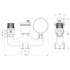 AQUA HEATING Safety Group with Insulation Hot Water Tank, 1