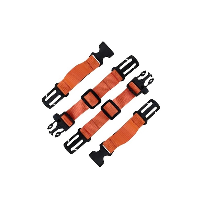 HDHYK 2 Pack Backpack Chest Strap Nylon 3/4 Inch Webbing