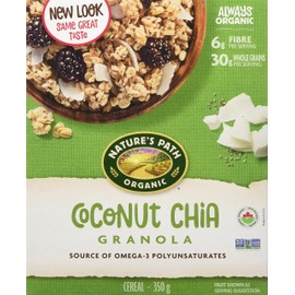 Nature's Path Organic Coconut Chia Granola 350g Box