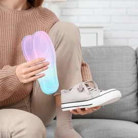 Cloud Insoles for Men - Cooling Breathable Mens Insoles - Leg & Foot Supports for Sports Hiking Running Tennis Golf Standing Travel Basketball Boots Work