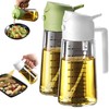 Glass Olive Oil Sprayer - 2 in 1 Dispenser for