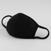 Simple Life Celebrity Quilt Black Cotton Mask
