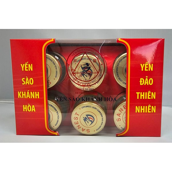 Sanest Khanh Hoa Bird's Nest Drink - 6 bottles x