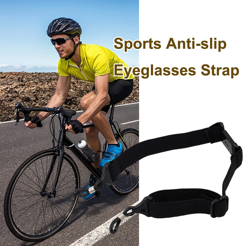 RDEXP Adjustable Elastic Sport Strap Eyeglasses Glasses Strap Holder with