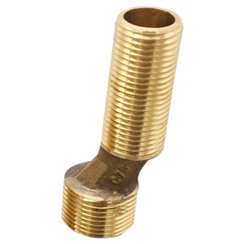 Brass Faucet Bathtub Adapter,Extension Bend Angle Kitchen Sink Adapter Shower Head Connector Accessories Eccentric Swing Arm Wall Mount Replacement for Laundry Room (7cm)