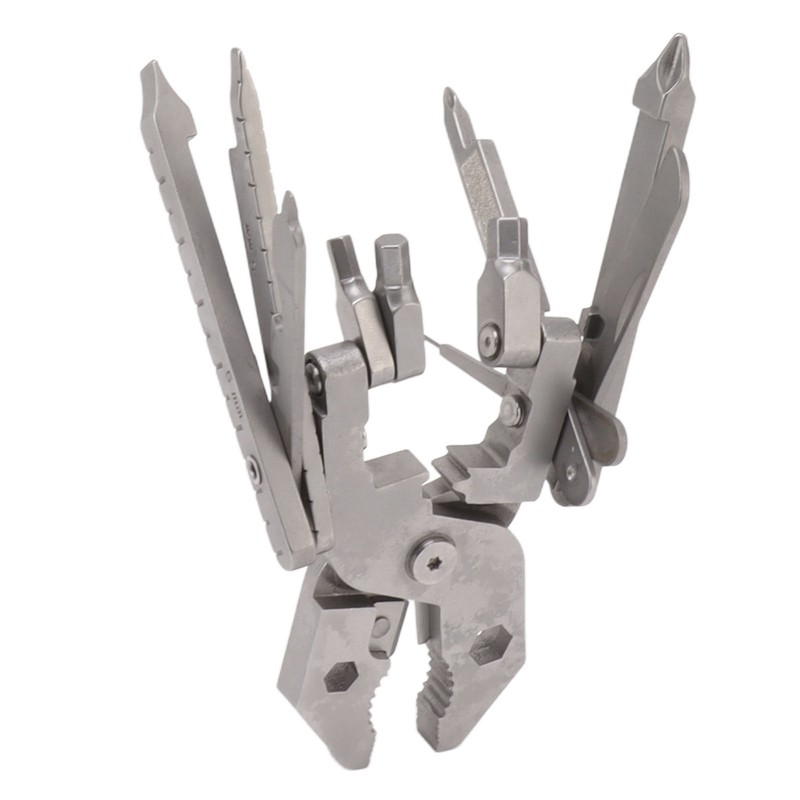 Multitool Pliers Cast Steel Screwdriver Card Needle Wire Stripper Wrench