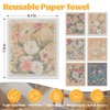 JOYMOOP 6 Pack Dishcloths for Kitchen, Reusable Absorbent Non-Scratch Cleaning